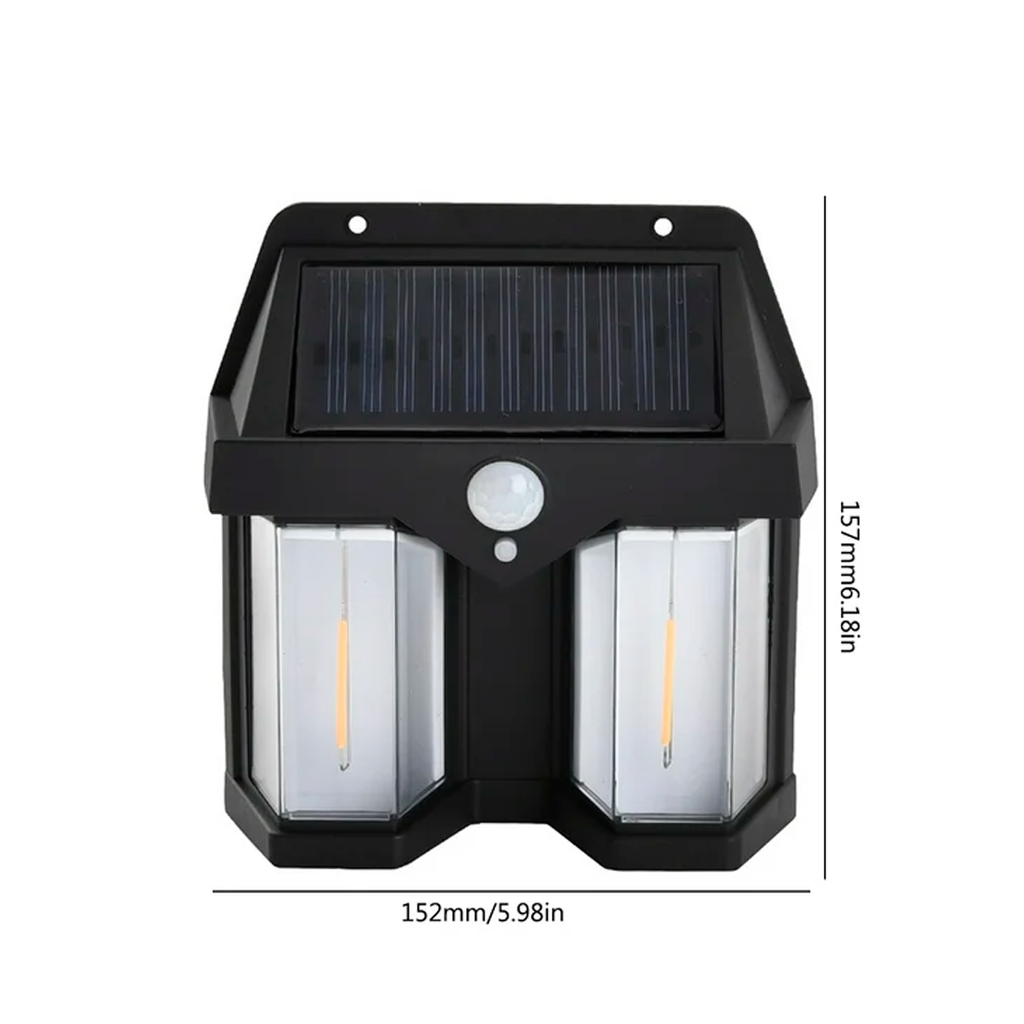 APLIQUE LAMPARA SOLAR DE PARED