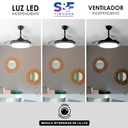 ILUM VEN VENTILADOR DE TECHO CON LUZ LED 150W