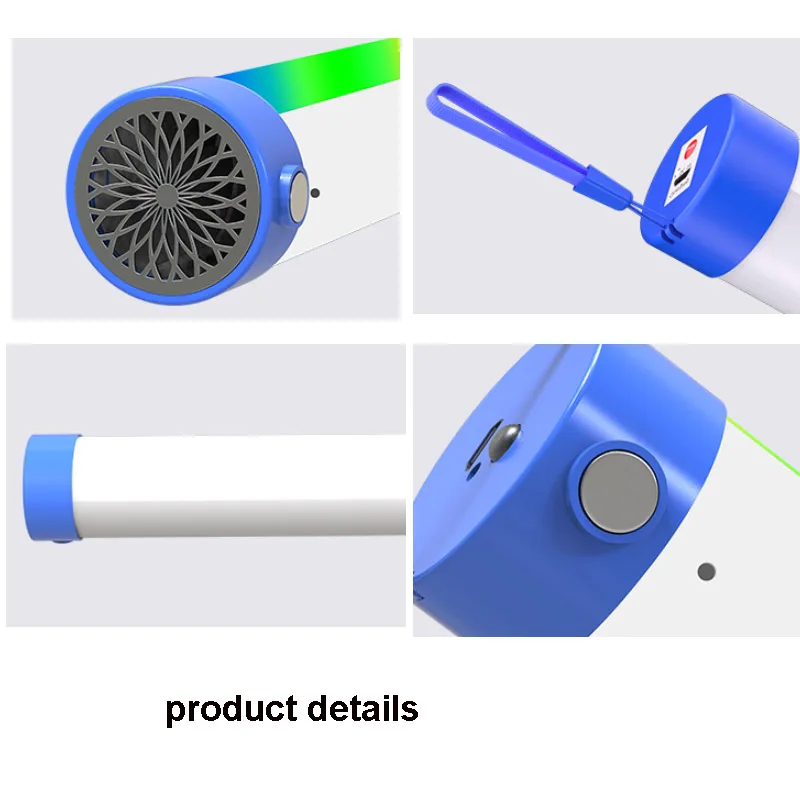 LAMPARA LED RECARGABLE CON BLUETOOTH