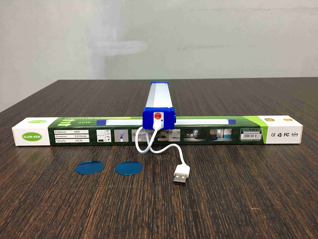 ILUM-VEN LAMPARA LED RECARGABLE 20W