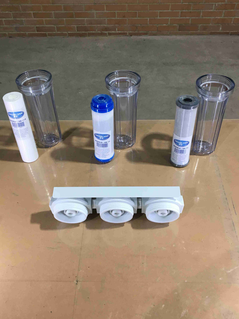 PURIT 10" 3ETP TRANS SENCILLO FILTROS DE AGUA