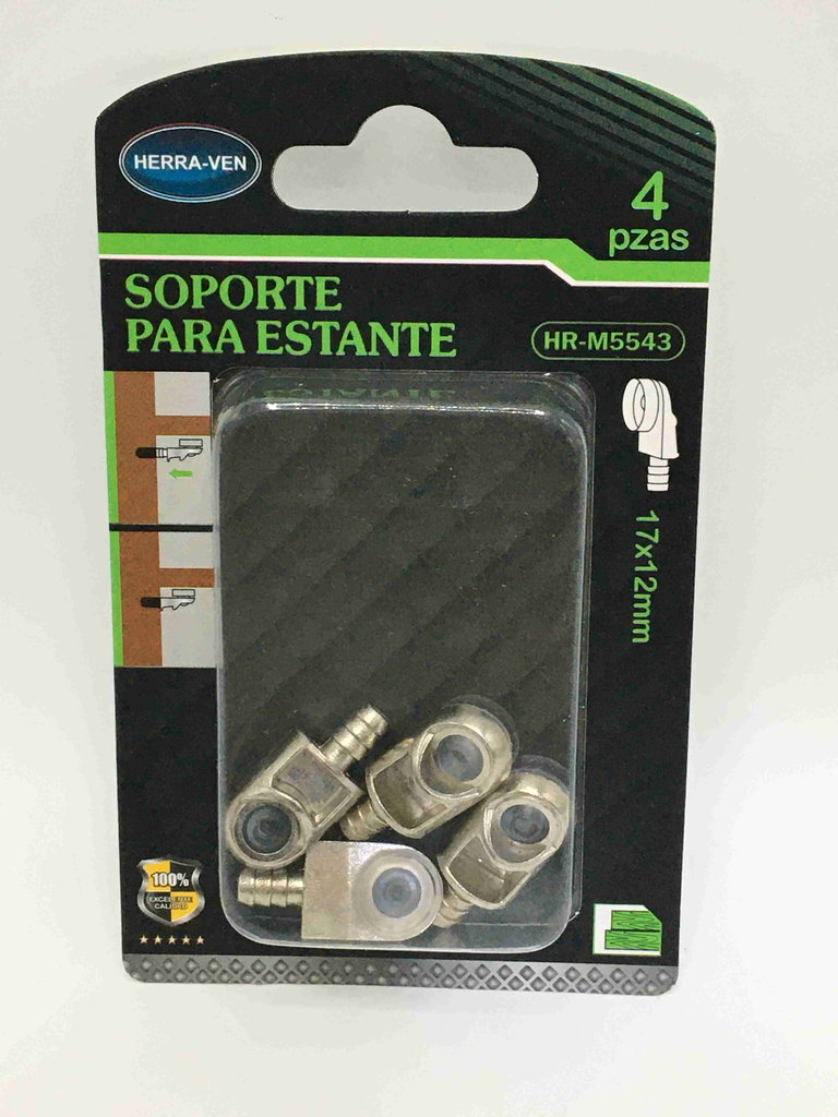 HERRA-VEN SOPORTE PARA ESTANTE
