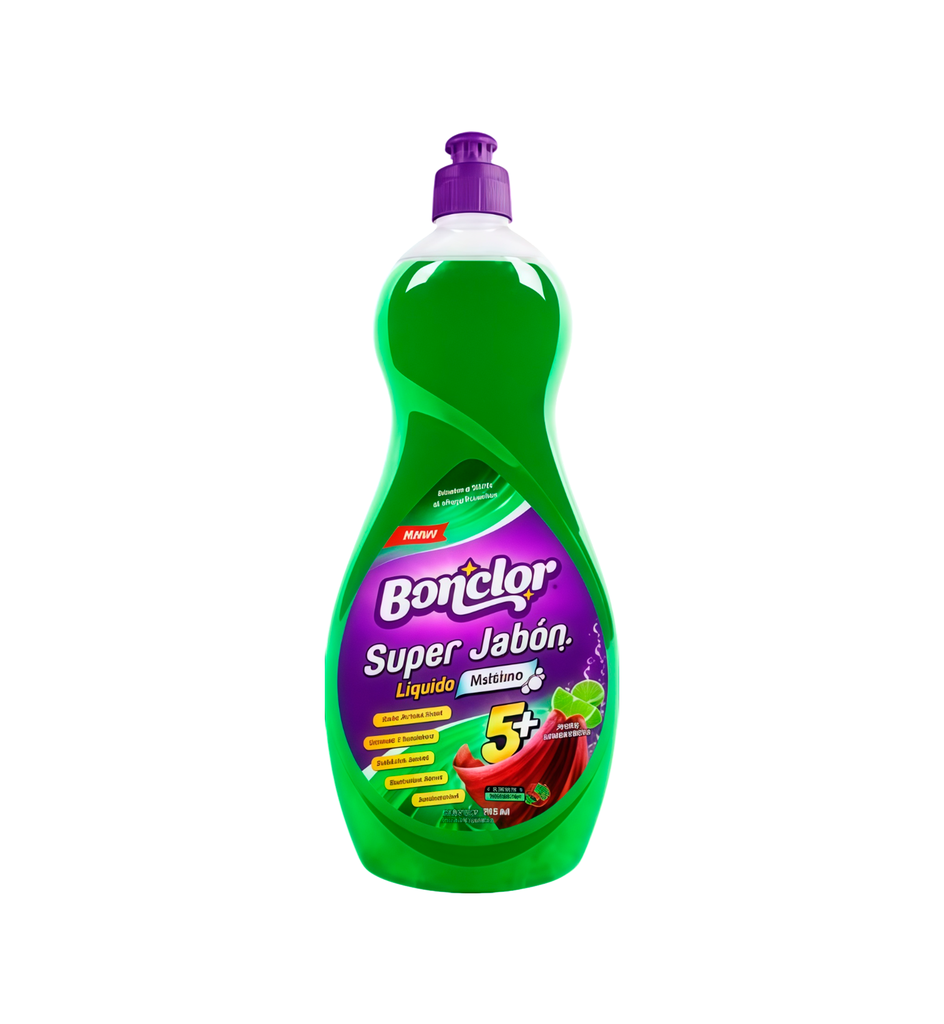 BONCLOR SUPER JABON LIQUIDO MULTIUSO AROMA LIMON FRESH 790ML