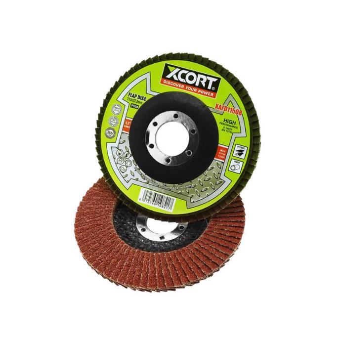 XCORT DISCO FLAP 41/2" GRANO P120#