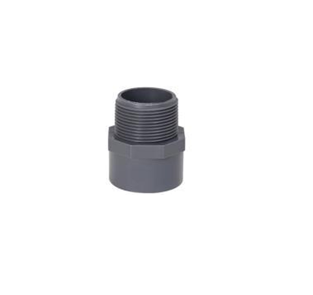 FITCO ADAPTADOR MACHO PVC AGUA FRIA P/ AGUA SERVIDA 3/4"