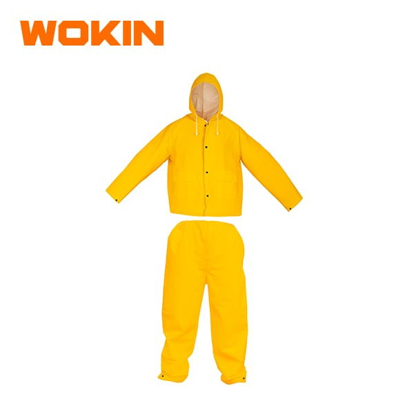 WOKIN IMPERMEABLE 100% PVC CON PANTALON TALLA XL