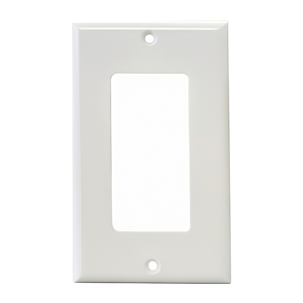TAPA PLASTICA DECORATIVA PARA INTERRUPTOR  UNIPOLAR 2151W-BOX