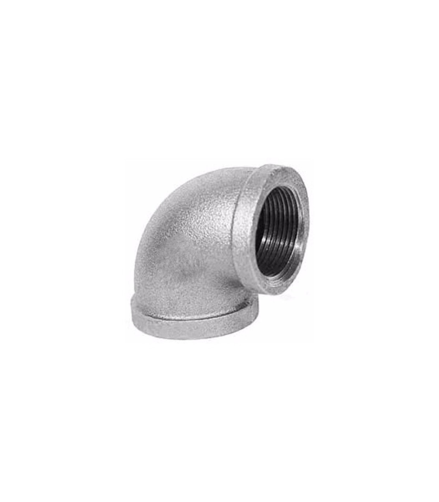 CODO 1" X 90° GALVANIZADO