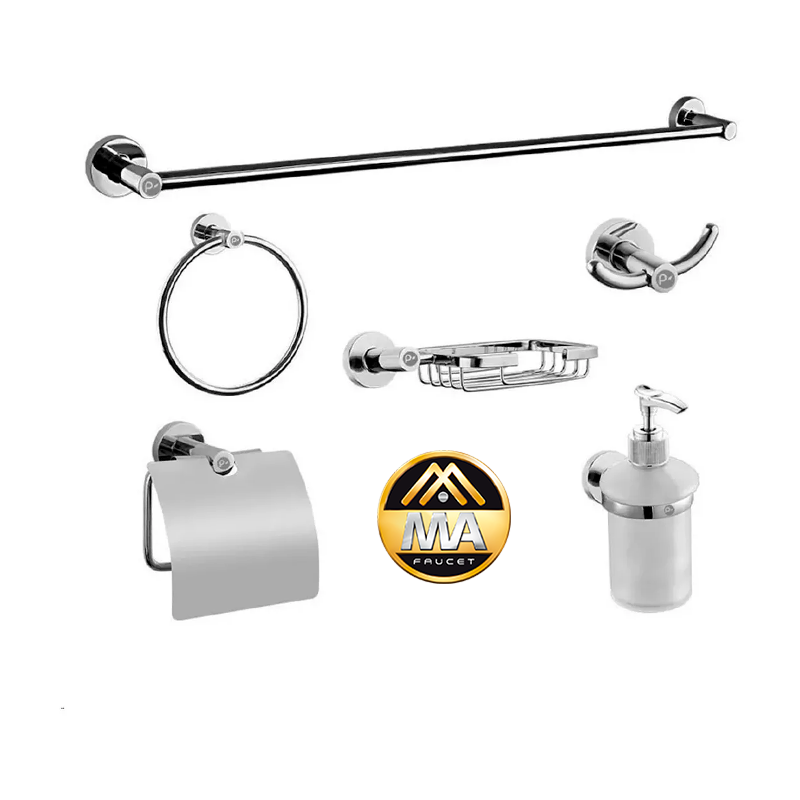 MA FAUCET SET DE ACCESORIO PARA BAÑO 6 PZA