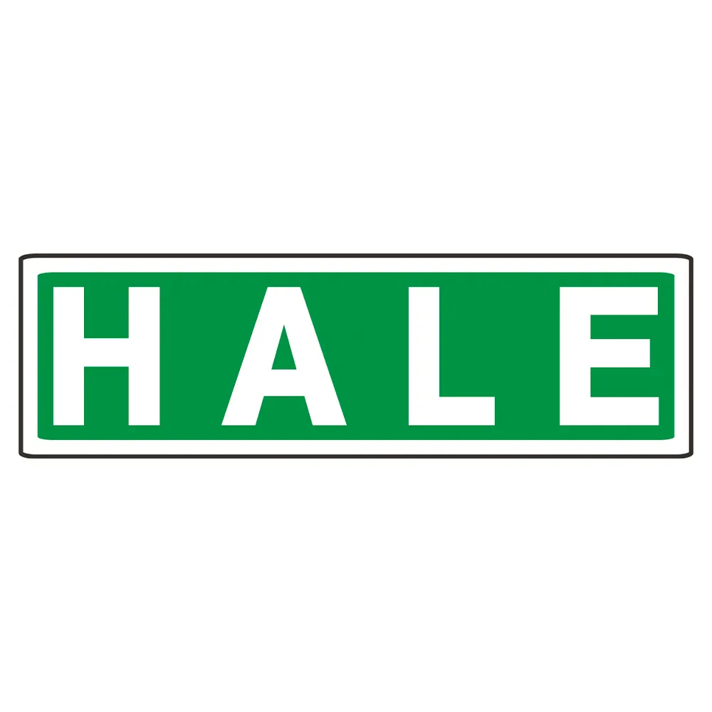BEST VALUE SEÑAL DE INFORMACION "HALE"