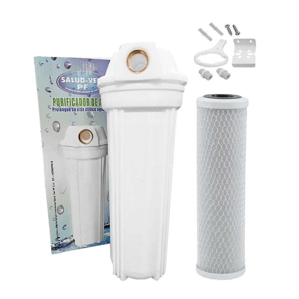 PURIFICADOR 10" BLANCO SENCILLO