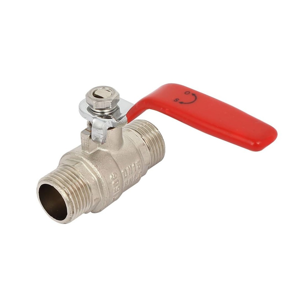 LLAVE DE PASO / ARRESTO GALVANIZADO M/H 1/2" CM 1/2"