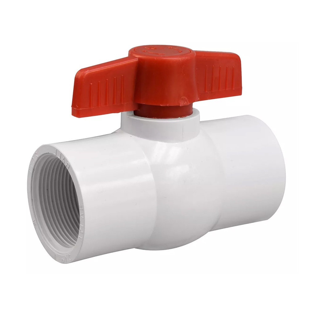 LLAVE DE PASO BOLA C/ ROSCA 1/2 X 1/2