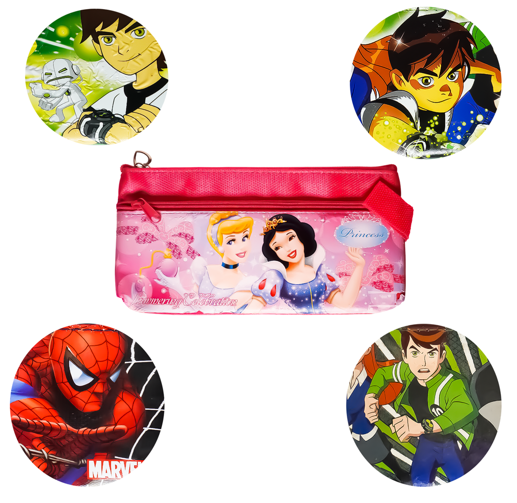 CARTUCHERA DE TELA ESTAMPADA