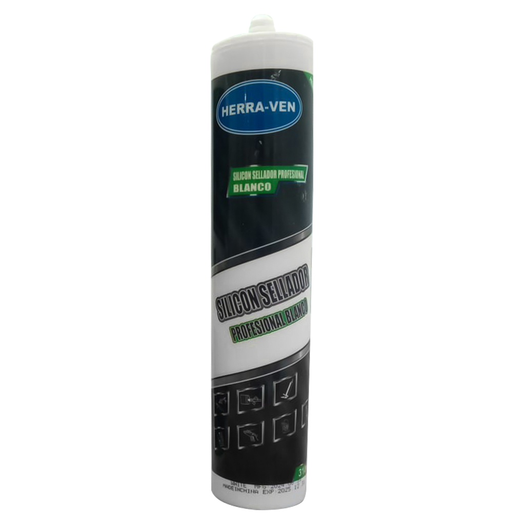 HERRA-VEN SILICON SELLADOR PROFESIONAL BLANCO