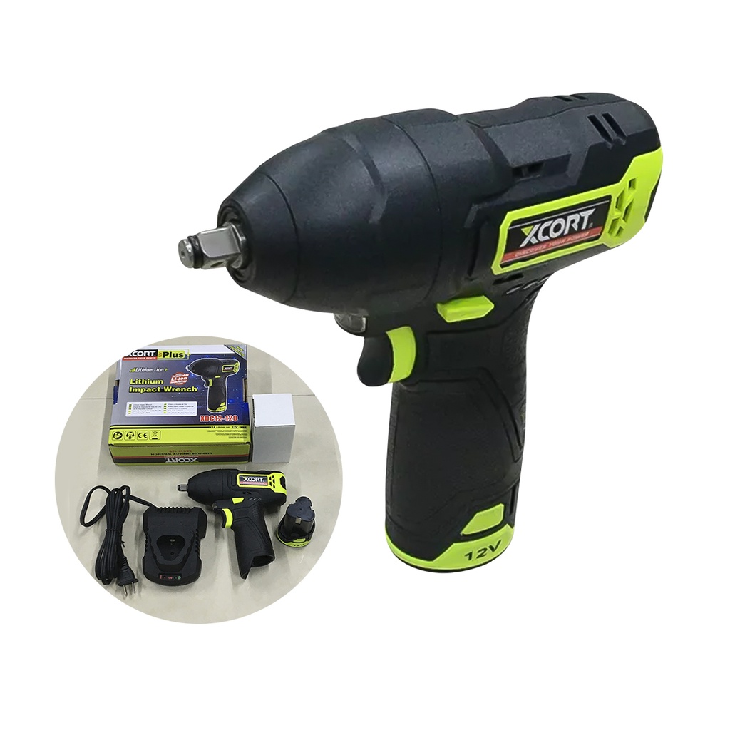 XCORT LLAVE DE IMPACTO INALAMBRICA 3/8"