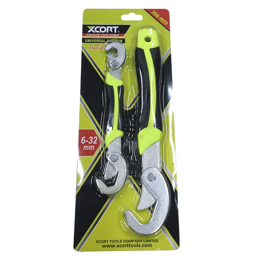 XCORT LLAVE UNIVERSAL DOBLE 2 PZA