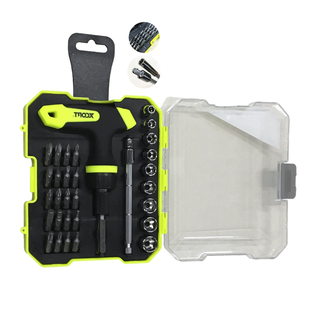 SET DE DADOS Y RATCHET  32 PZAS