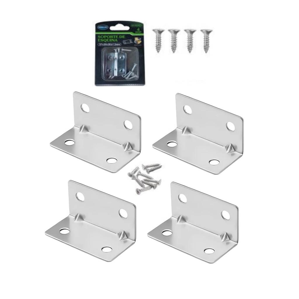 HERRA-VEN SOPORTE DE ESQUINA 37X20X1.2MM