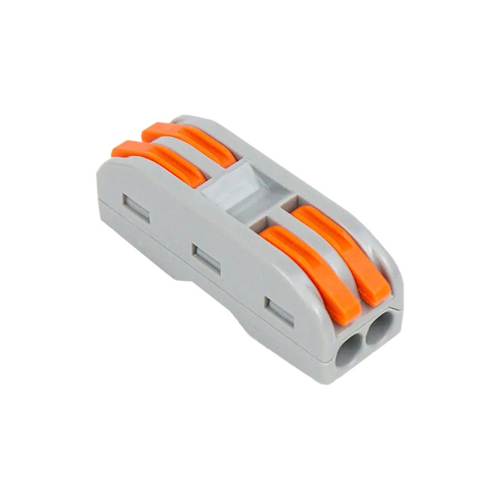 CONECTOR P/ CABLES 2 EMPALME EN LINEA 2 PINES