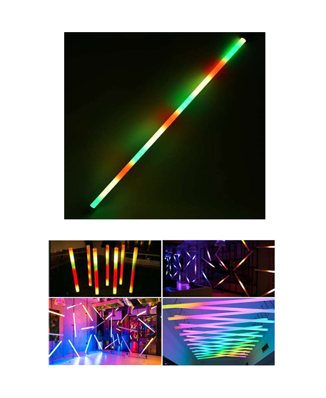 TUBO LED FLUORESCENTE RGB 60CM
