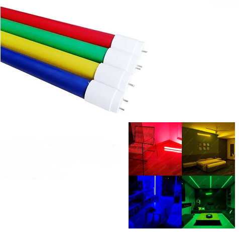 TUBO LED FLUORESCENTE AZUL