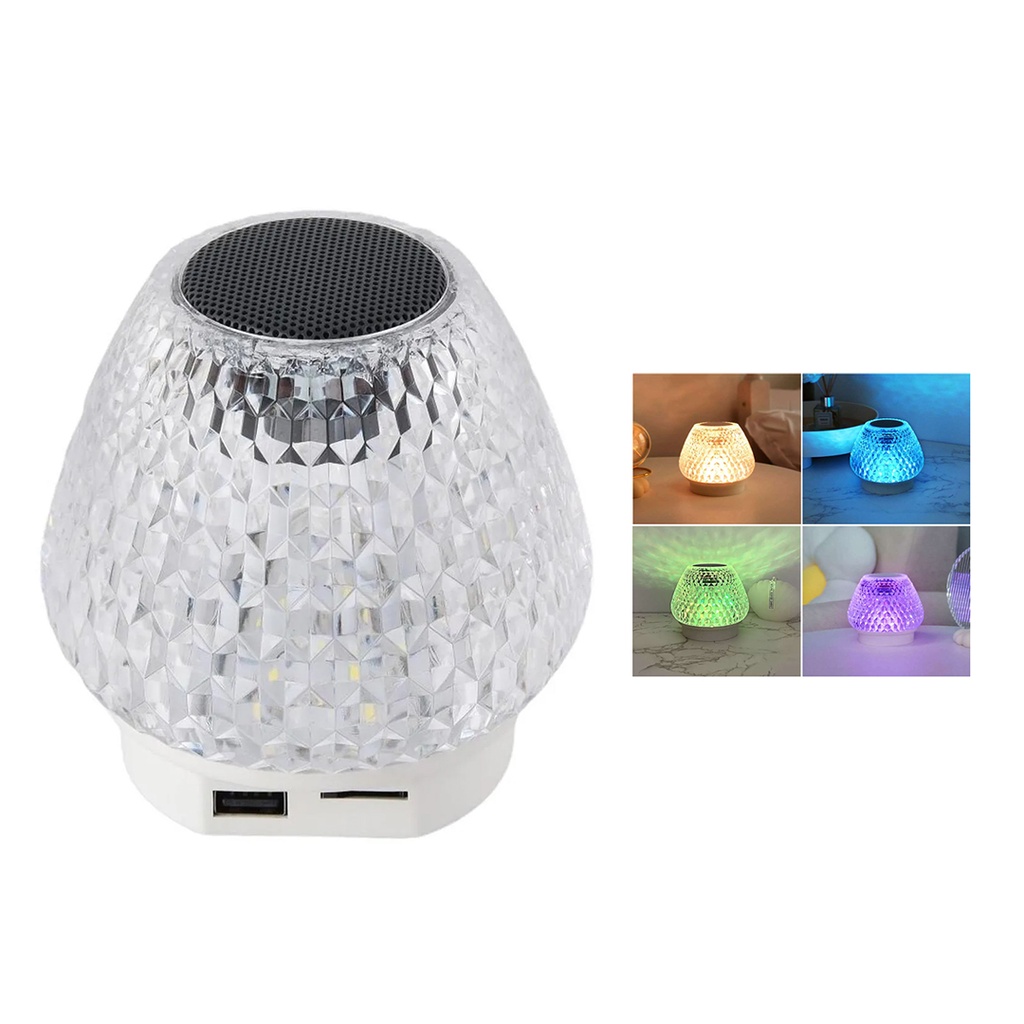 LAMPARA LED DE MESA RECARGABLE MUSICAL
