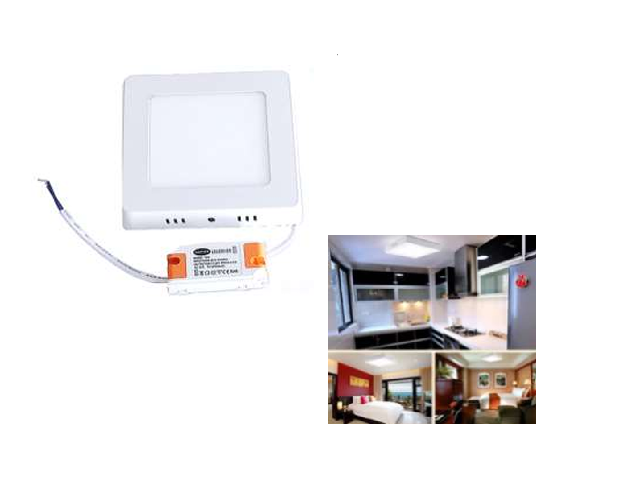 LAMPARA LED CUADRADA SUPERFICIAL (35W)
