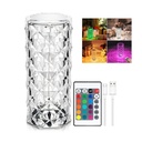 LAMPARA DE CRISTAL RGB