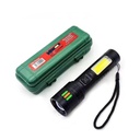 LINTERNA LED COB RECARGABLE COM ZOOM