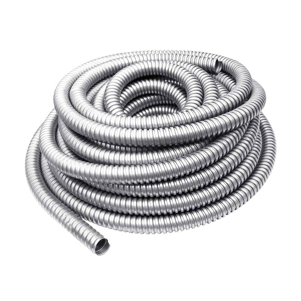 TUBO CORRUGADO METALICO FLEXIBLE 1/2"