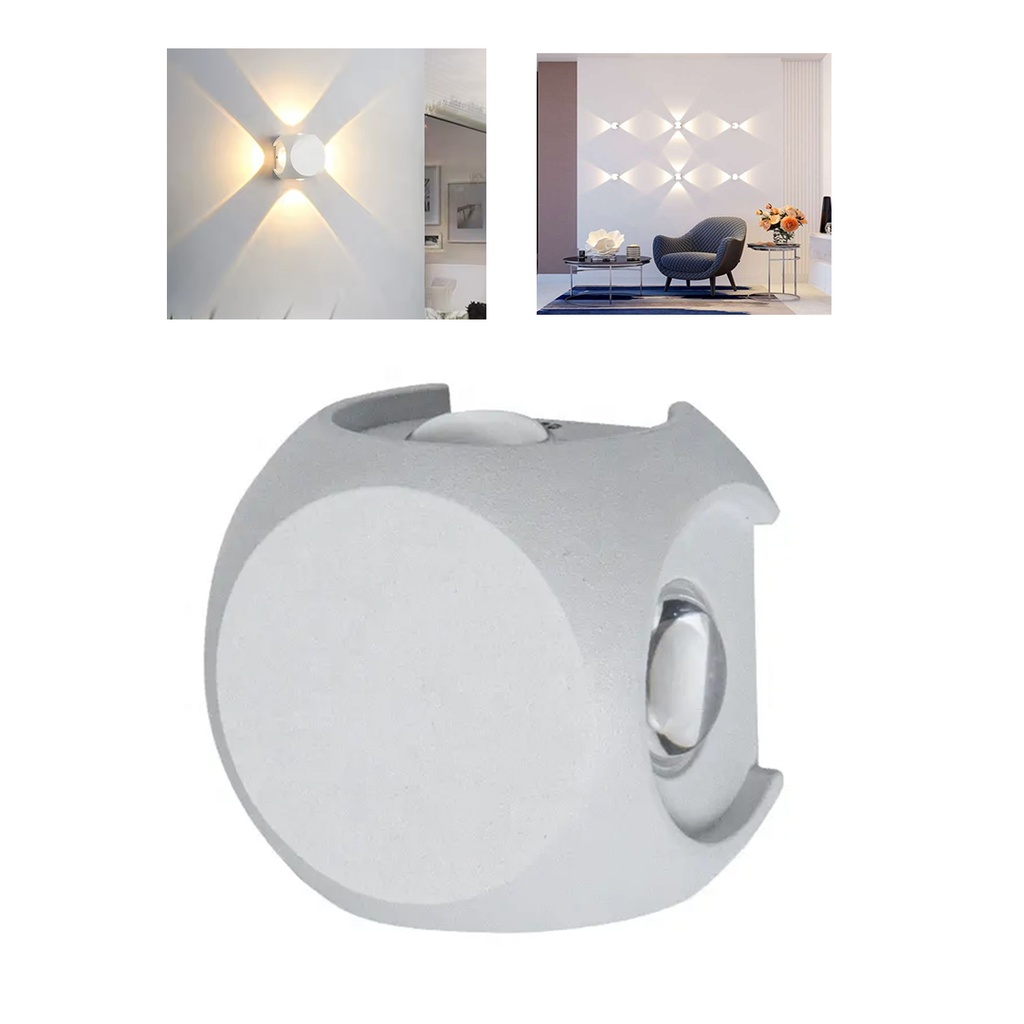 LAMPARA LED CIRCULAR BLANCA (6W)