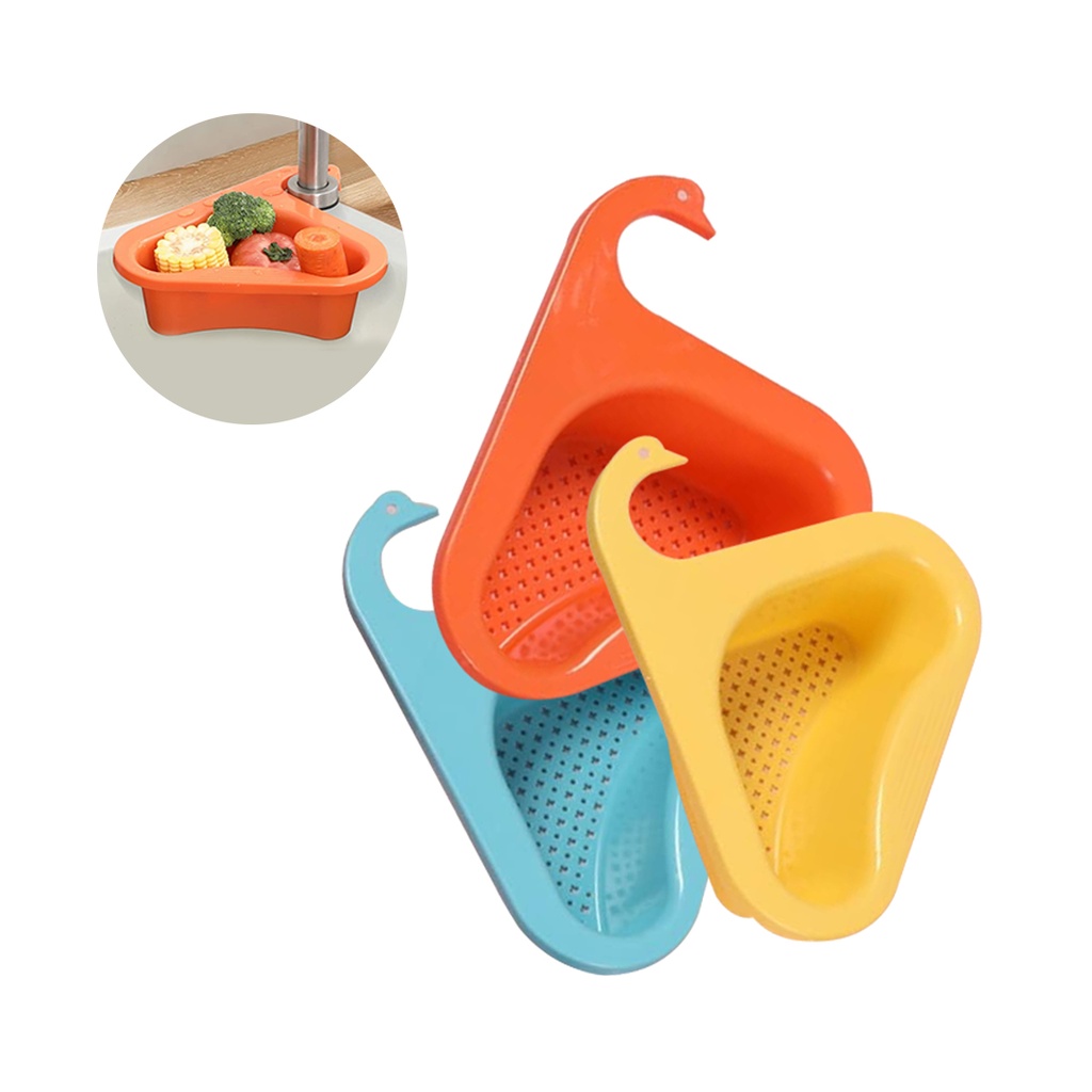 CESTA DE DRENAJE CON FORMA DE CISNE  23X6X26CM