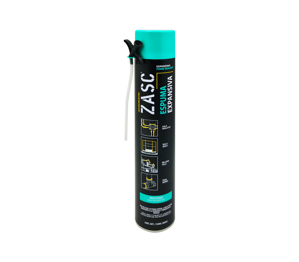 ZASC ESPUMA EXPANSIVA MULTIPROPOSITO 750ML