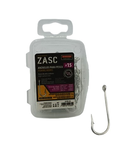 ZASC ANZUELO PARA PESCAR N° 15