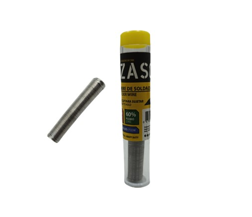 ZASC ESTAÑO 40/60% 10G-0.8MM