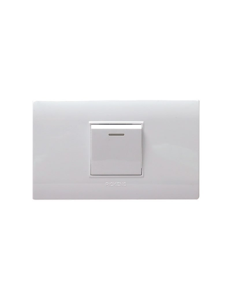 BL-118K-01 PICKENS INTERRUPTOR SENCILLO BLANCO