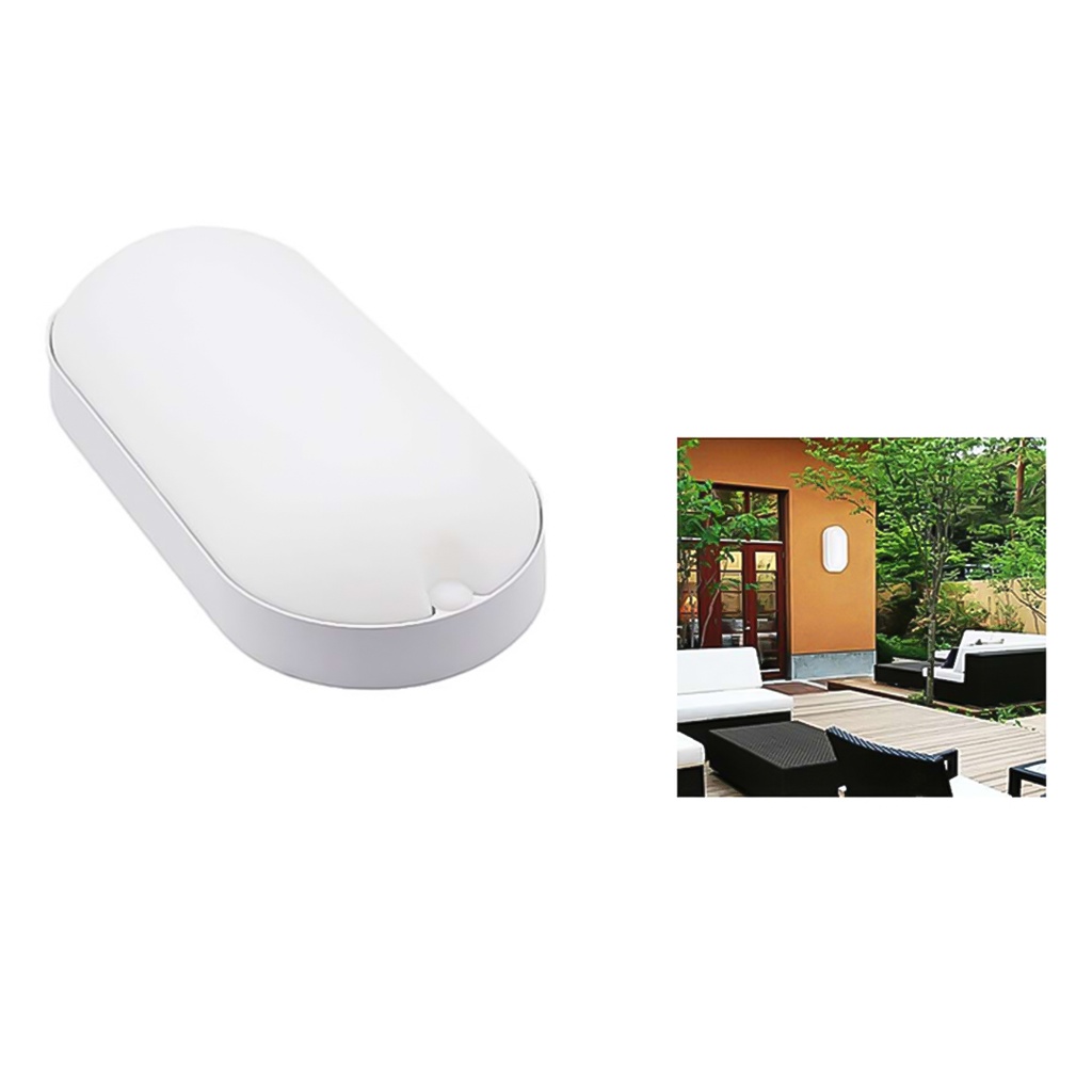 LAMPARA LED OVALADA - PARED (35W)