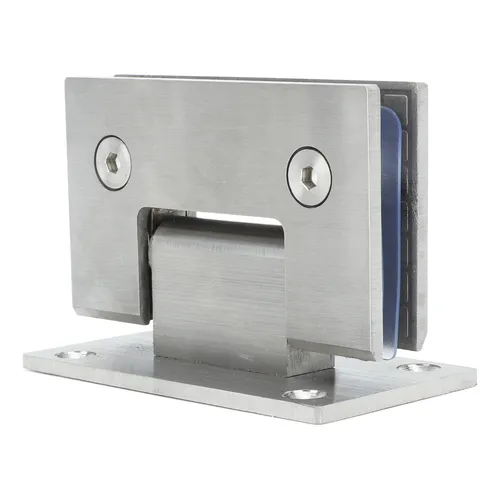 BISAGRA PARA PUERTA PARED VIDRIO ACERO INOX