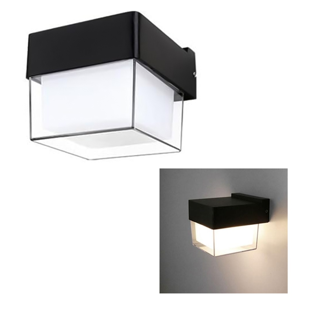 LAMPARA LED DE PARED CUADRADA (15W)