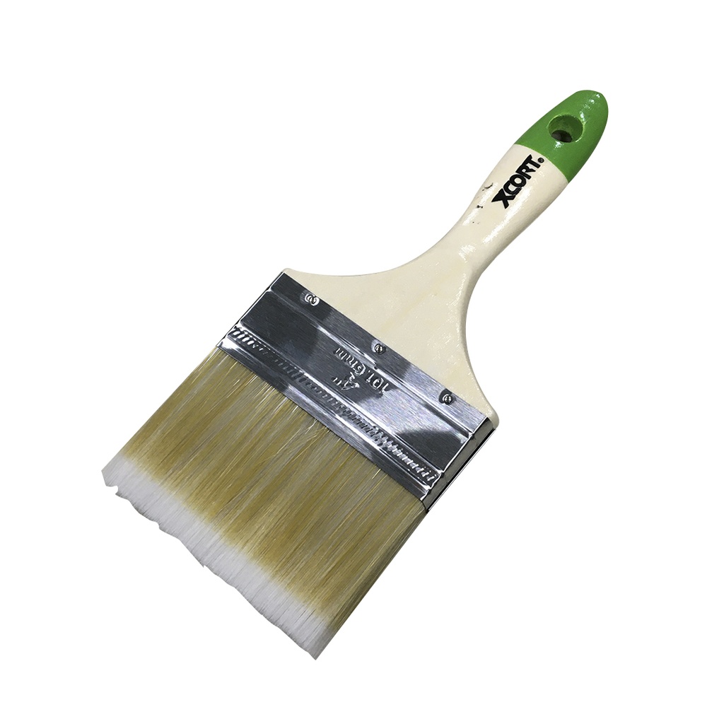 XCORT BROCHA MANGO DE MADERA 4"