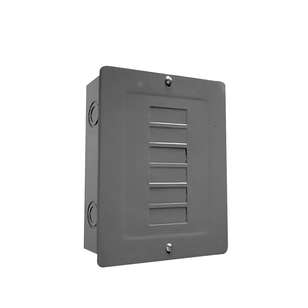 CAJA DE BREAKER CON TAPA 6 CIRCUITO