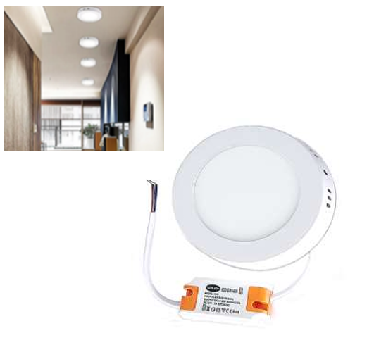 LAMPARA LED CIRCULAR SUPERFICIAL (13W)