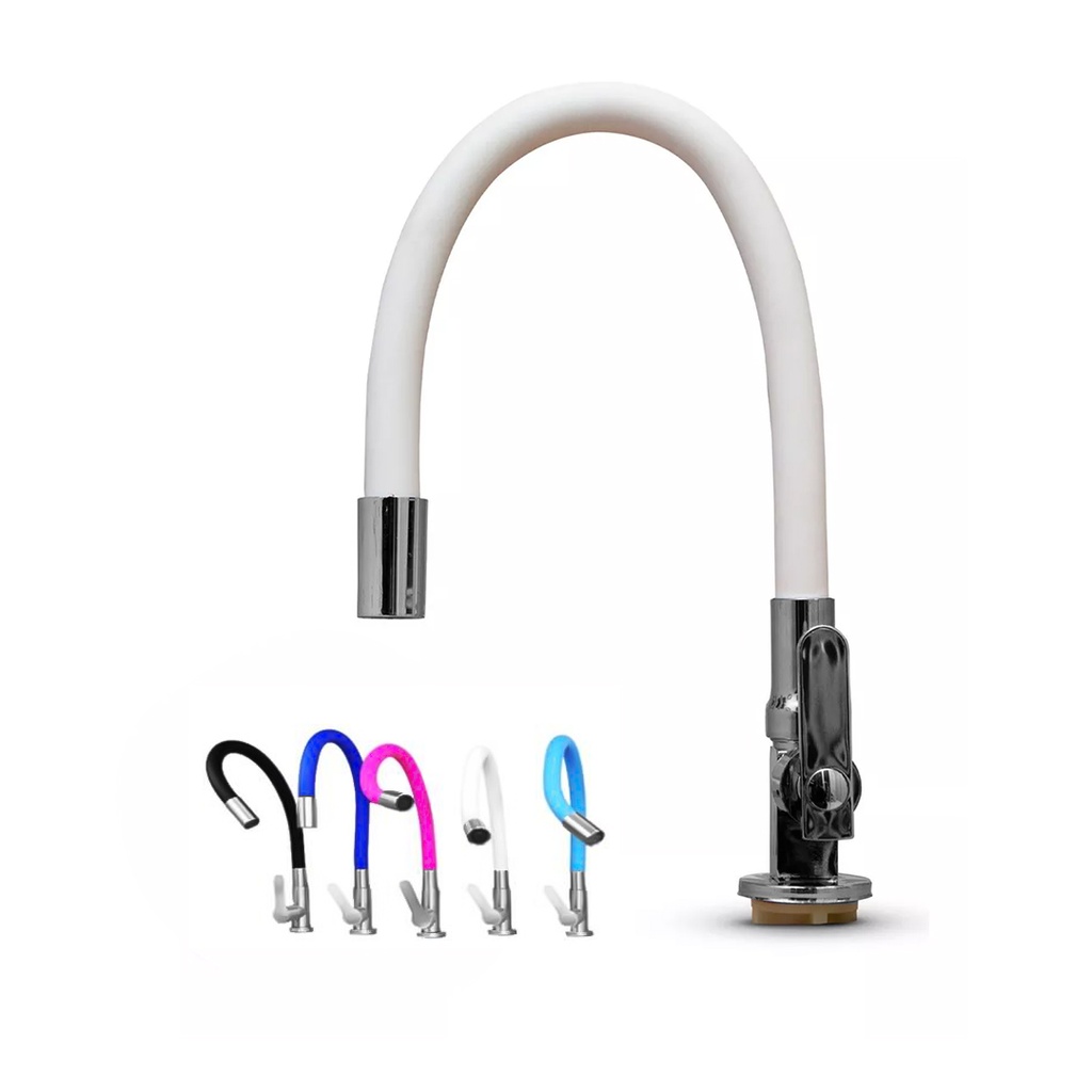 SALUD VEN GRIFERIA DE P/LAVAPLATOS FLEXI  ACERO INOX COLORES VARIOS