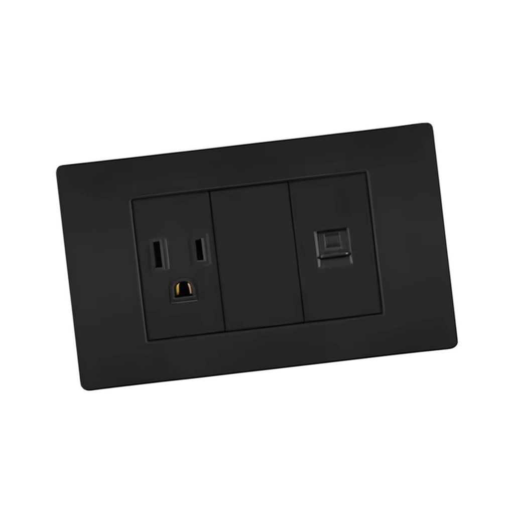 TOMA CORRIENTE CON TELEFONICA