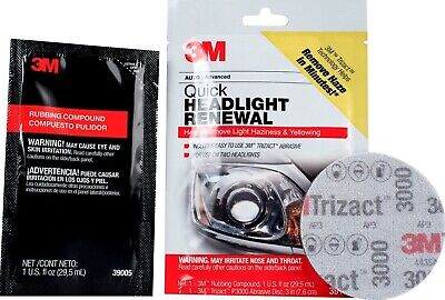 3M RENOVADOR RAPIDO DE FAROS (ROJO)