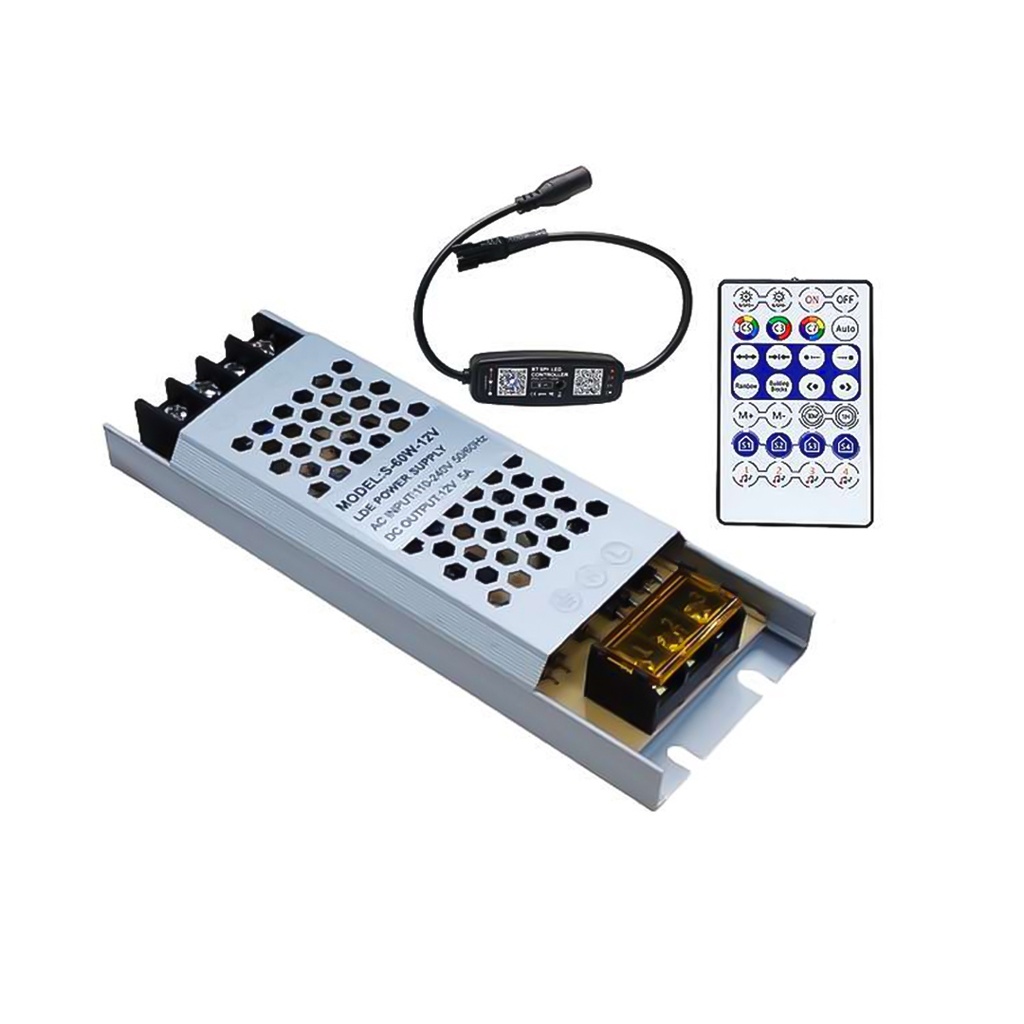 ILUM VEN FUENTE DE PODER PARA CINTA LED (12V, 5A)