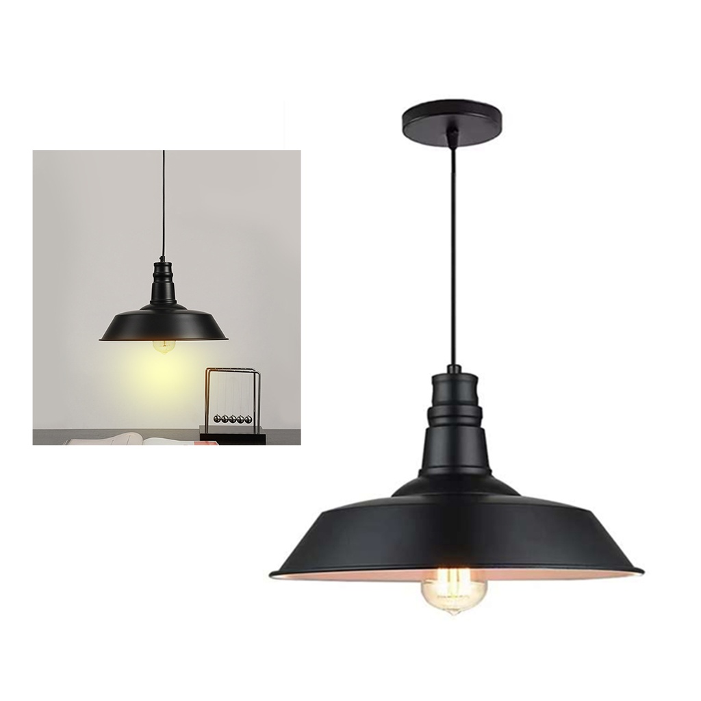 LAMPARA COLGANTE MODERNA (NEGRO)