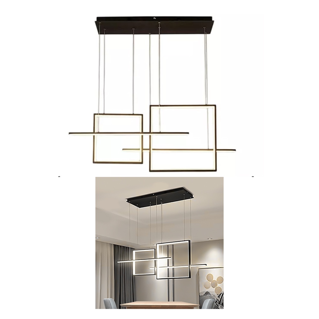 LAMPARA LED DE TECHO C/DISEÑO DE CIELO CUADRADOS