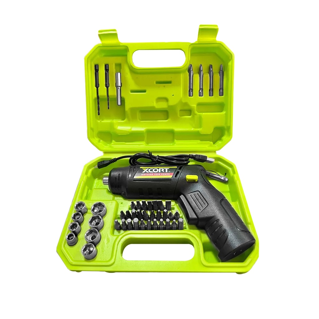 XCORT DESTORNILLADOR ELECTRICO RECARGABLE
